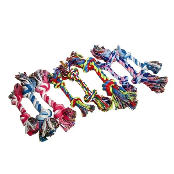 Dog Toy Storage: Durable Cotton Rope Chew Toy - Image 3