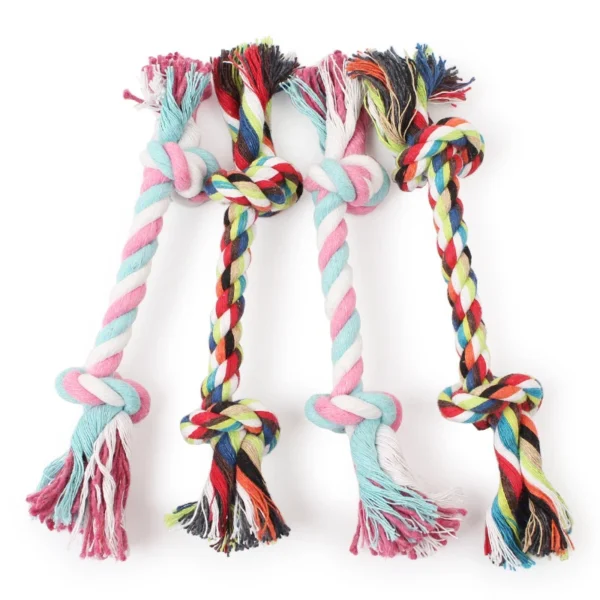 Dog Toy Storage: Bite Rope Cotton Knot, Teeth Cleaning & Durable - Image 4