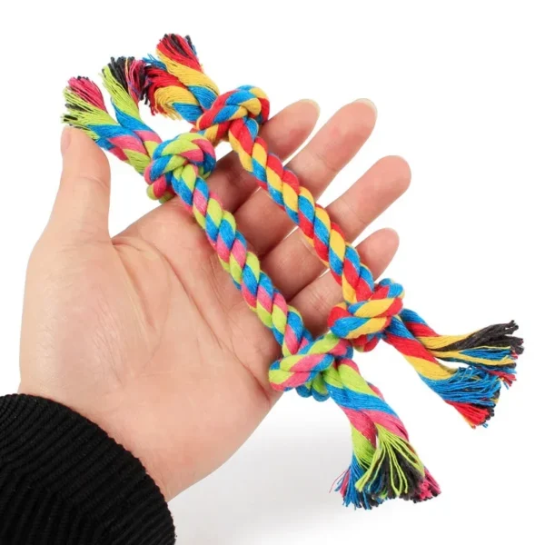 Dog Toy Storage: Durable Cotton Rope Chew Toy - Image 5