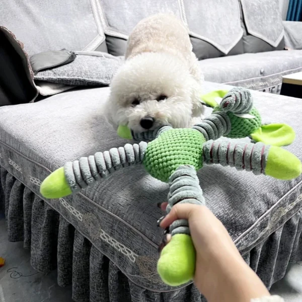 Dog Toy Storage - Indestructible Plush Chew Toy for Molar Training - Image 3