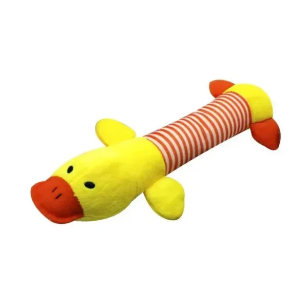 Dog Toy Storage: Plush Cartoon Embroidery Stress Relieving Toys - Image 4