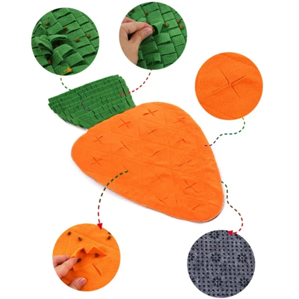 Fruit Vegetable Dog Toy Storage Snuffle Mat - Image 3