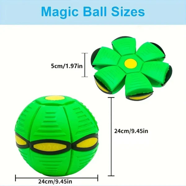 Dog Toy Storage: Interactive Flying Saucer Ball for Dog Training - Image 2