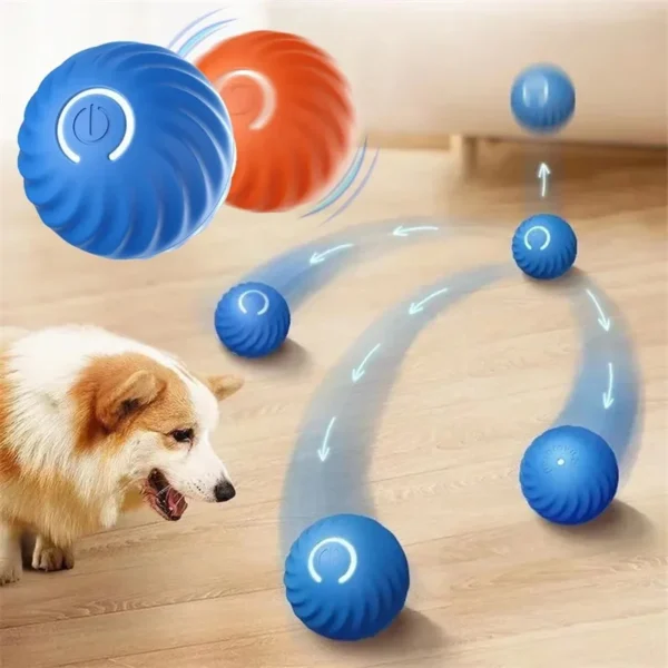 Interactive Smart Dog Toy Storage Ball with USB