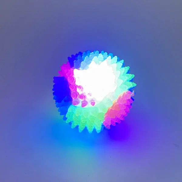 Durable Dog Toy Storage: Elastic Glowing Ball for Puppies - Image 2