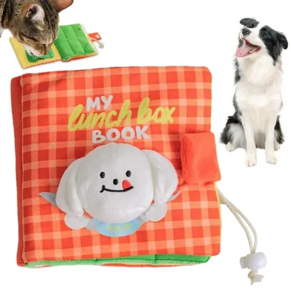 Dog Toy Storage: Snuffle Mat Book Interactive Puzzle Toys - Image 3