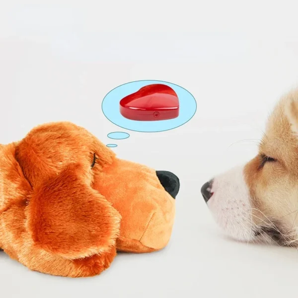 Dog Toy Storage: Heartbeat Puppy Plush for Anxiety Relief - Image 4